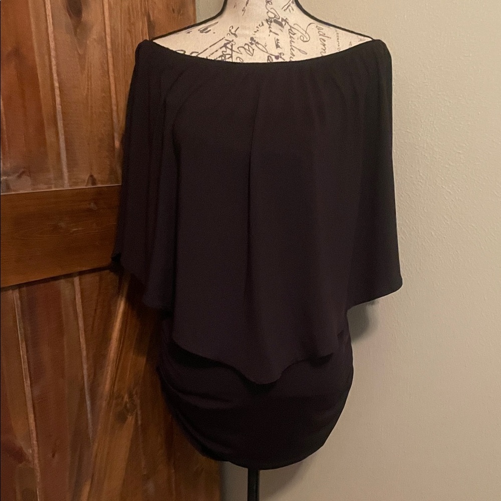 Black Off-Shoulder Dress